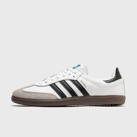Оригінальні кросівки adidas Samba OG "Cloud White/Core Black/Clear Granite" (B75806) B75806 фото