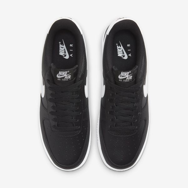 Оригінальні чоловічі кросівки Nike Air Force 1 `07 Low "Black / White" (CT2302-002) CT2302-002 фото