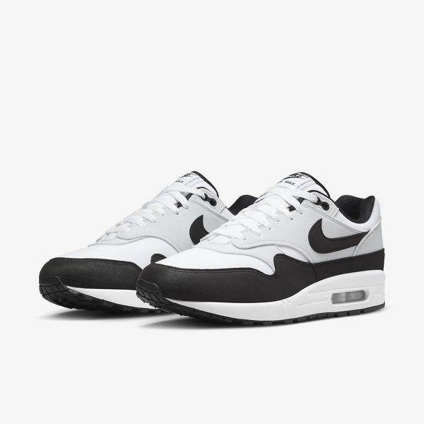 Оригінальні чоловічі кросівки Nike Air Max 1 "White / Black / Pure Platinum" (FD9082-107) FD9082-107 фото