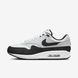 Оригінальні чоловічі кросівки Nike Air Max 1 "White / Black / Pure Platinum" (FD9082-107) FD9082-107 фото 1