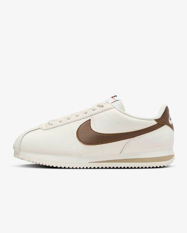 Оригінальні жіночі кросівки Nike Wmns Cortez Leather "Sail/Khaki/White/Cacao Wow" (DN1791-104) DN1791-104 фото
