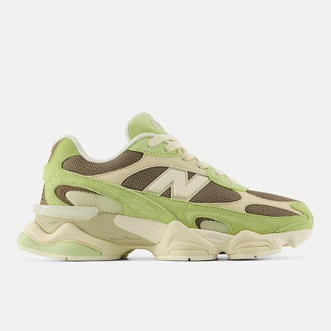 Оригинальные кроссовки New Balance 9060R "Dry Lime / Thunder Brown" (U906028L) U906028L фото