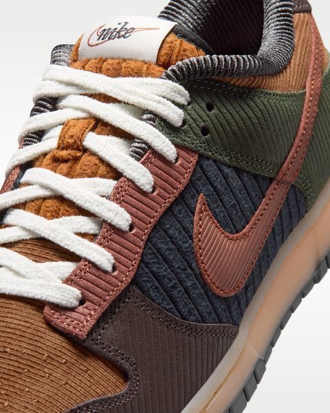 Оригінальні чоловічі кросівки Nike Dunk Low Retro Premium "Light British Tan/Cargo Khaki/Baroque Brown/Cinnamon" (IB7746-201) IB7746-201 фото