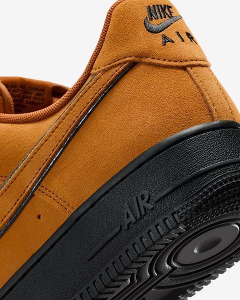 Оригинальные мужские кроссовки Nike Air Force 1 '07 LV8 "Desert Ochre/Black/Desert Ochre" (HQ1966-700) HQ1966-700 фото