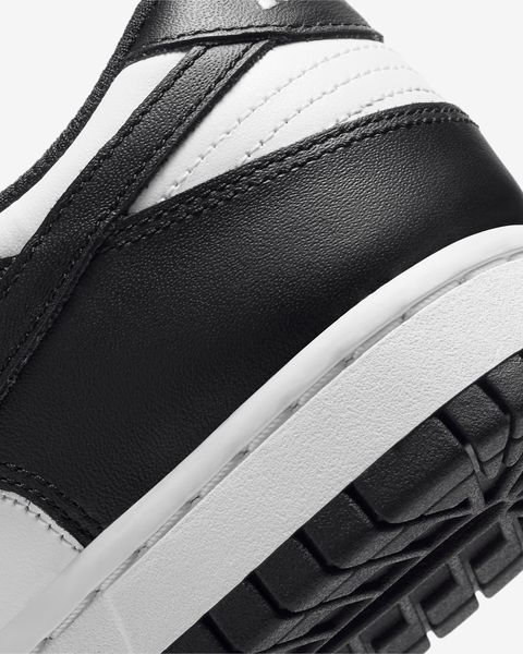 Оригинальные женские кроссовки Nike Dunk Low "White/White/Black" (DD1503-101) DD1503-101 фото