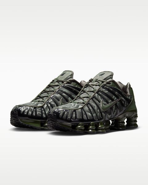 Оригинальные мужские кроссовки Nike Shox TL "Newsprint / Black" (IM4687-001) IM4687-001 фото