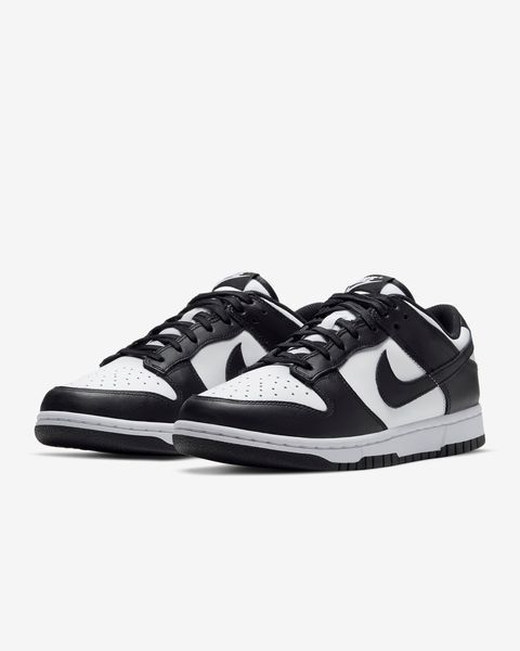 Оригинальные женские кроссовки Nike Dunk Low "White/White/Black" (DD1503-101) DD1503-101 фото