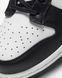 Оригинальные женские кроссовки Nike Dunk Low "White/White/Black" (DD1503-101) DD1503-101 фото 5