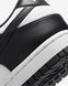 Оригинальные женские кроссовки Nike Dunk Low "White/White/Black" (DD1503-101) DD1503-101 фото 6