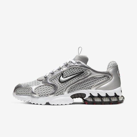 Оригінальні чоловічі кросівки Nike Air Zoom Spiridon Cage 2 "Light Sandstone / Metallic Silver" (CJ1288-001) CJ1288-001 фото