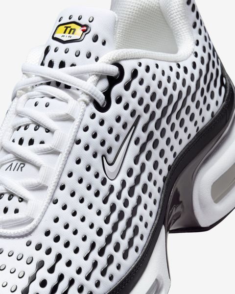 Оригинальные мужские кроссовки Nike Air Max Plus VII "White / Black / Smoke Grey" (HQ2197-100) HQ2197-100 фото