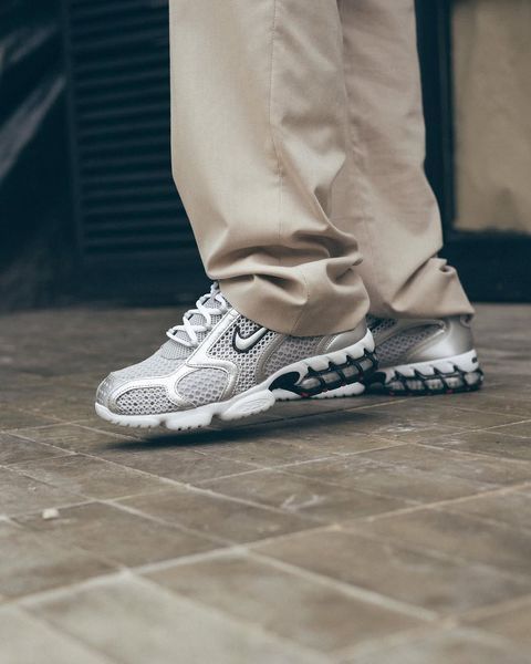 Оригинальные мужские кроссовки Nike Air Zoom Spiridon Cage 2 "Light Sandstone / Metallic Silver" (CJ1288-001) CJ1288-001 фото