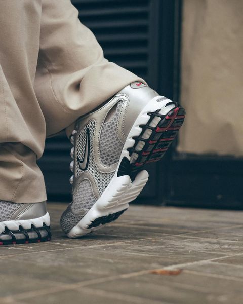 Оригинальные мужские кроссовки Nike Air Zoom Spiridon Cage 2 "Light Sandstone / Metallic Silver" (CJ1288-001) CJ1288-001 фото