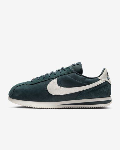 Оригінальні чоловічі кросівки Nike Cortez Premium "Seaweed/Sail" (HV4456-300) HV4456-300 фото