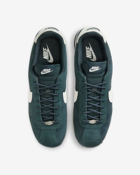 Оригінальні чоловічі кросівки Nike Cortez Premium "Seaweed/Sail" (HV4456-300) HV4456-300 фото