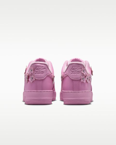 Оригинальные женские кроссовки Nike Air Force 1 '07 "Florette" "Pink Rise/Pink Foam/Metallic Silver" (IR8637-600) IR8637-600 фото