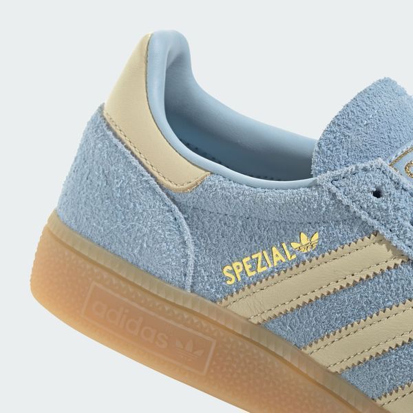 Оригінальні кросівки adidas Handball Spezial "Clear Sky / Warm Vanilla / Gold Metallic" (KK0930) KK0930 фото