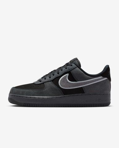 Оригинальные мужские кроссовки Nike Air Force 1 '07 LV8 "Black/Smoke Grey/Dark Smoke Grey" (IB6842-002) IB6842-002 фото
