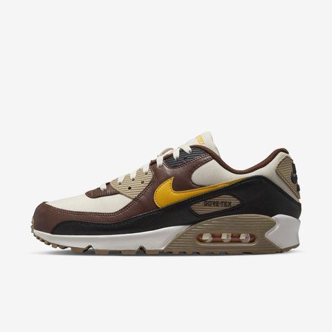 Оригинальные мужские кроссовки Nike Air Max 90 Gore-Tex "Cacao Wow/Khaki/Black/Orewood Brown" (FD5810-201) FD5810-201 фото
