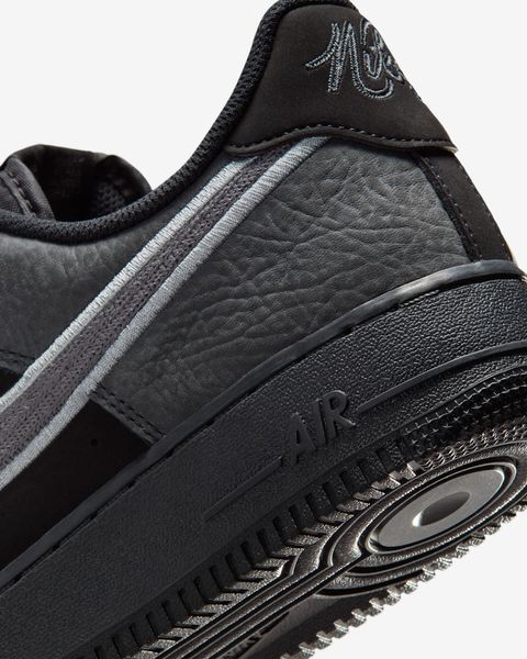 Оригинальные мужские кроссовки Nike Air Force 1 '07 LV8 "Black/Smoke Grey/Dark Smoke Grey" (IB6842-002) IB6842-002 фото