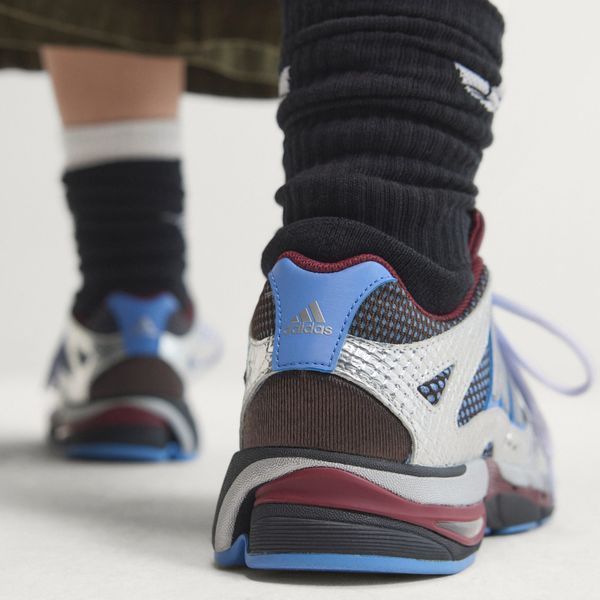Оригінальні кросівки adidas Adistar Moulded "Aurora Coffee / Silver Metallic / Blue Fusion" (KJ4896) KJ4896 фото