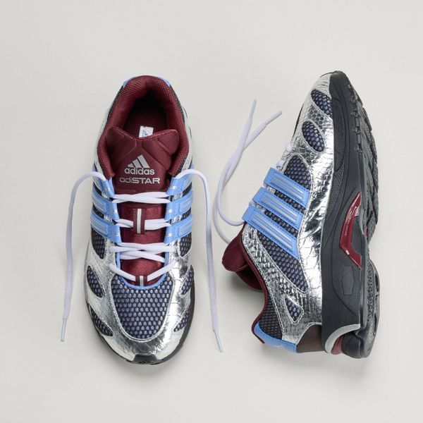 Оригінальні кросівки adidas Adistar Moulded "Aurora Coffee / Silver Metallic / Blue Fusion" (KJ4896) KJ4896 фото