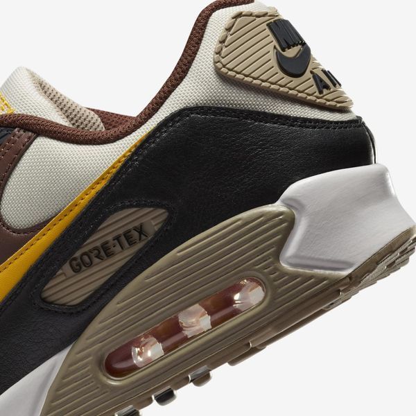 Оригинальные мужские кроссовки Nike Air Max 90 Gore-Tex "Cacao Wow/Khaki/Black/Orewood Brown" (FD5810-201) FD5810-201 фото