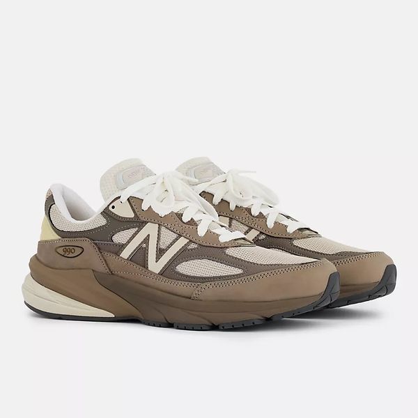 Оригінальні кросівки New Balance 990v6 Made in USA "Driftwood/Timberwolf/Mushroom" (U990SG6) U990SG6 фото