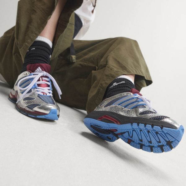 Оригінальні кросівки adidas Adistar Moulded "Aurora Coffee / Silver Metallic / Blue Fusion" (KJ4896) KJ4896 фото