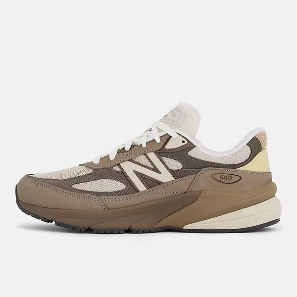 Оригінальні кросівки New Balance 990v6 Made in USA "Driftwood/Timberwolf/Mushroom" (U990SG6) U990SG6 фото