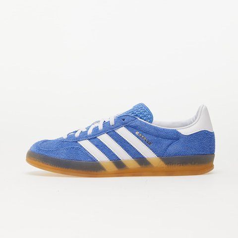 Оригінальні кросівки adidas Gazelle Indoor "Blue Fusion/ Cloud White/ Gold Metallic" (HQ8717) HQ8717 фото