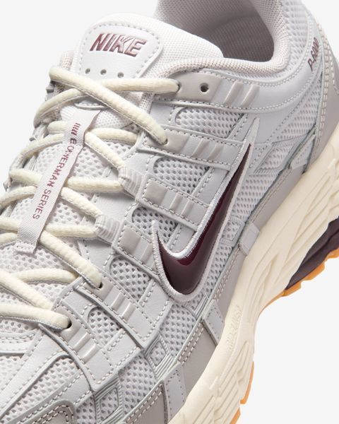 Оригінальні чоловічі кросівки Nike P-6000 "College Grey/Vast Grey/Coconut Milk/Burgundy Crush" (CD6404-028) CD6404-028 фото
