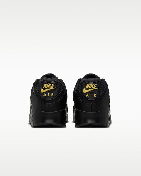 Оригинальные мужские кроссовки Nike Air Max 90 "Black / Anthracite / Buff Gold" (IB7680-001) IB7680-001 фото