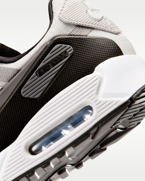 Оригінальні чоловічі кросівки Nike Air Max 90 Drift "Vast Grey / White / Black / Pencil Point" (IO1908-078) IO1908-078 фото
