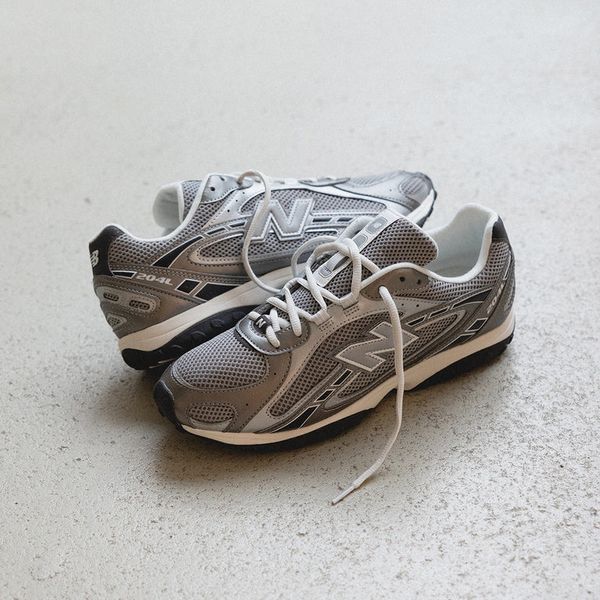 Оригинальные кроссовки New Balance 204L "Dark Silver Metallic / Slate Grey" (U204L1KP) U204L1KP фото