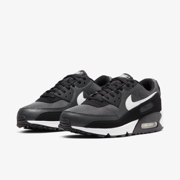Оригінальні чоловічі кросівки Nike Air Max 90 "Iron Grey / Dark Smoke Grey / Black / White" (CN8490-002) CN8490-002 фото