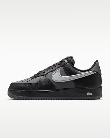 Оригинальные кроссовки Nike Air Force 1 '07 LV8 "Black / Iron Grey / Light Smoke Grey" (IR1475-010) IR1475-010 фото