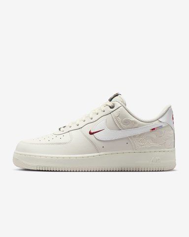 Оригинальные мужские кроссовки Nike Air Force 1 '07 SE LNY "Phantom/Sail/White" (IQ1119-011) IQ1119-011 фото