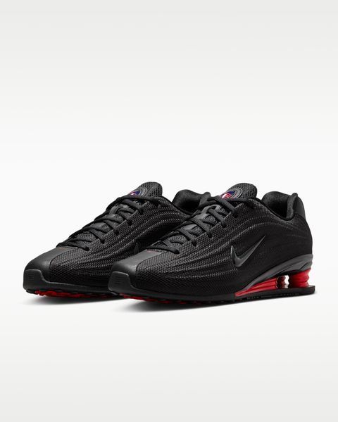Оригинальные женские кроссовки Nike Shox Z "Black/University Red/Black" (HQ7540-002) HQ7540-002 фото