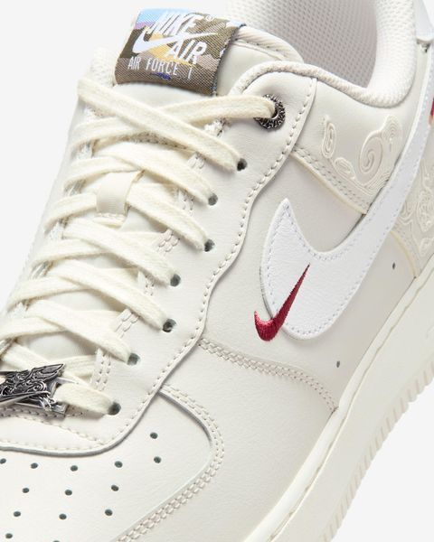 Оригінальні чоловічі кросівки Nike Air Force 1 '07 SE LNY "Phantom/Sail/White" (IQ1119-011) IQ1119-011 фото