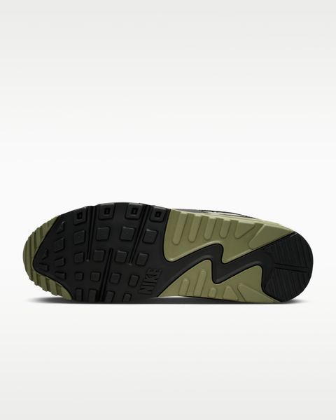 Оригінальні чоловічі кросівки Nike Air Max 90 "Summit White / Light Pumice / Black / Silver Sage" (DM0029-121) DM0029-121 фото