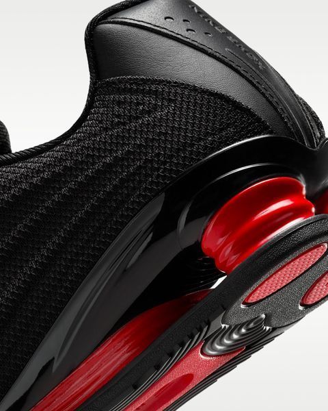 Оригинальные женские кроссовки Nike Shox Z "Black/University Red/Black" (HQ7540-002) HQ7540-002 фото