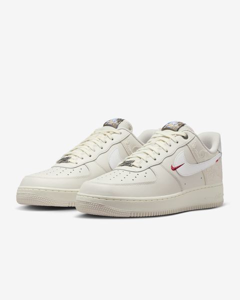 Оригінальні чоловічі кросівки Nike Air Force 1 '07 SE LNY "Phantom/Sail/White" (IQ1119-011) IQ1119-011 фото