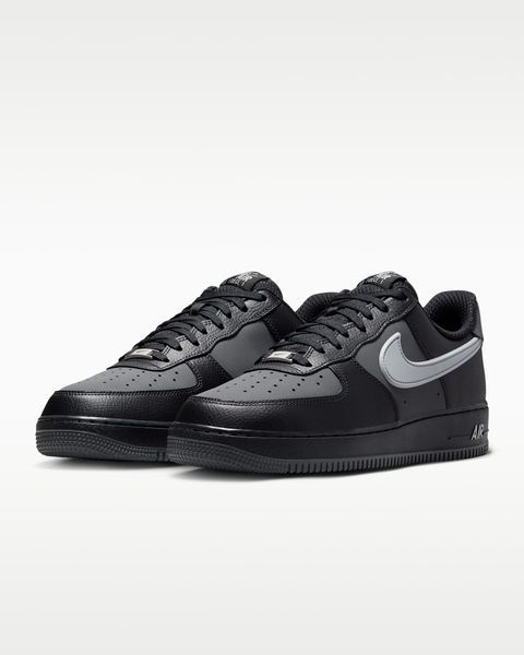 Оригинальные кроссовки Nike Air Force 1 '07 LV8 "Black / Iron Grey / Light Smoke Grey" (IR1475-010) IR1475-010 фото
