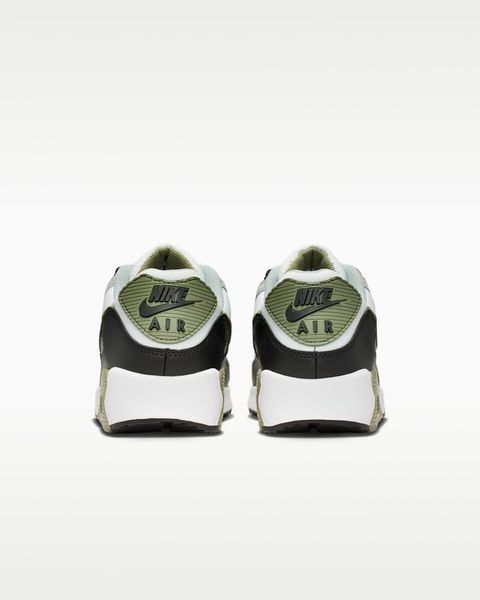Оригінальні чоловічі кросівки Nike Air Max 90 "Summit White / Light Pumice / Black / Silver Sage" (DM0029-121) DM0029-121 фото