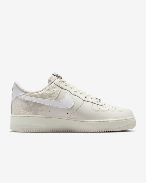 Оригінальні чоловічі кросівки Nike Air Force 1 '07 SE LNY "Phantom/Sail/White" (IQ1119-011) IQ1119-011 фото