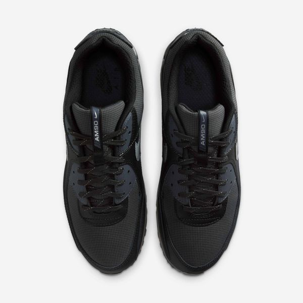 Оригінальні чоловічі кросівки Nike Air Max 90 "Black/Reflective Silver/Anthacite" (IQ0291-010) IQ0291-010 фото