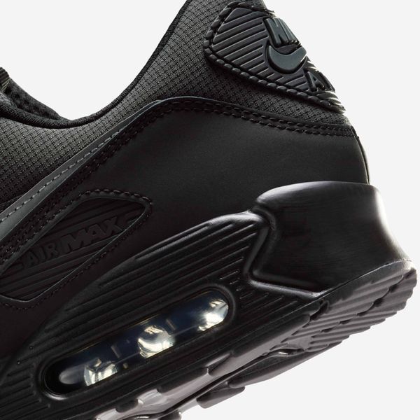 Оригінальні чоловічі кросівки Nike Air Max 90 "Black/Reflective Silver/Anthacite" (IQ0291-010) IQ0291-010 фото