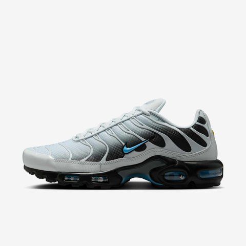 Оригінальні чоловічі кросівки Nike Air Max Plus "Pure Platinum/Dark Smoke Grey/Black/University Blue" (DM0032-015) DM0032-015 фото