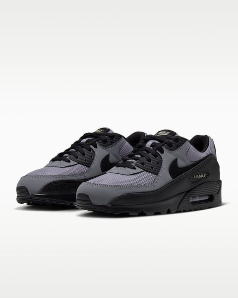 Оригінальні чоловічі кросівки Nike Air Max 90 "Cool Grey/Light Army/Black" (IX7926-001) IX7926-001 фото
